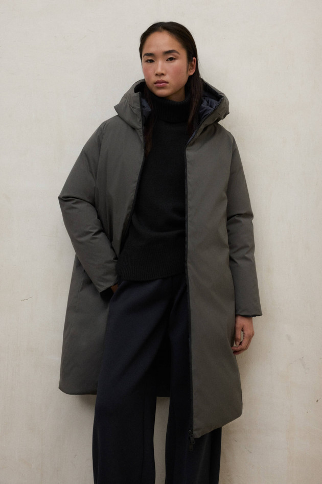 Ecoalf Wendemantel BARU n Navy/Oliv