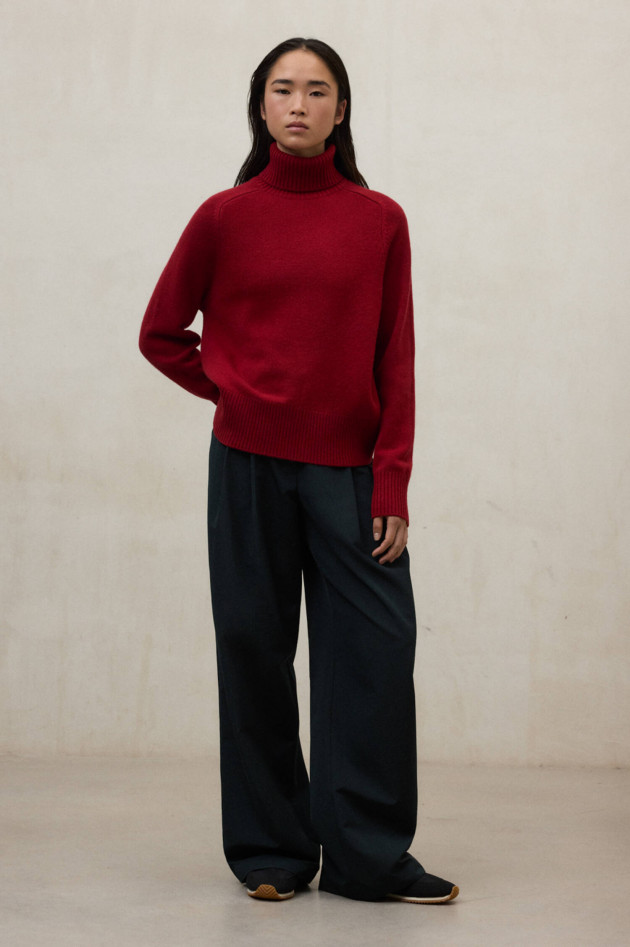 Ecoalf Rollkragen Pullover CAQUI in Crimson Red