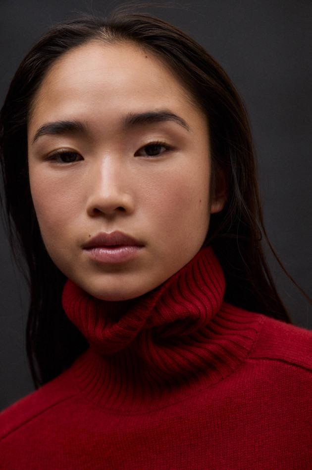 Ecoalf Rollkragen Pullover CAQUI in Crimson Red
