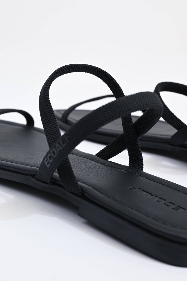 Ecoalf Sandale DHELI in Schwarz