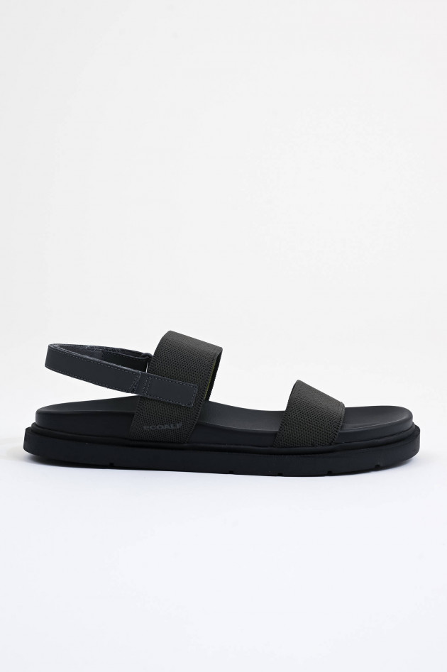 Ecoalf Chunky Sandale TAIS in Schwarz