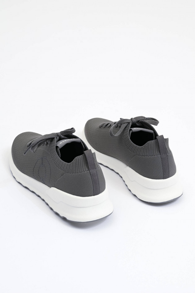 Ecoalf Knit-Sneaker CONDE in Caviar