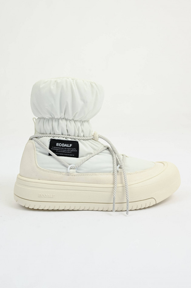 Ecoalf Oudoor-Stieflette BERING in Creme