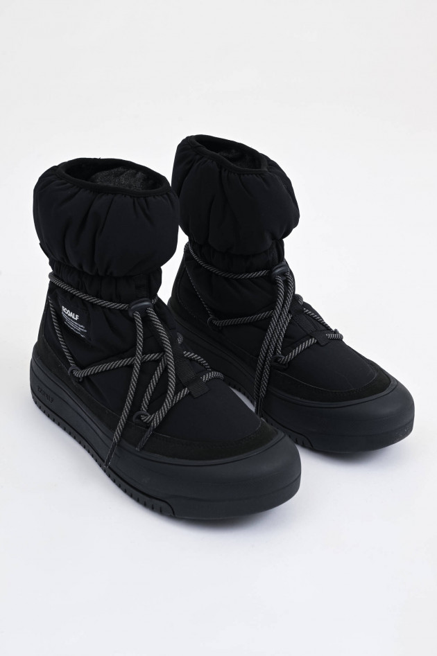 Ecoalf Outdoor-Stieflette BERING in Schwarz