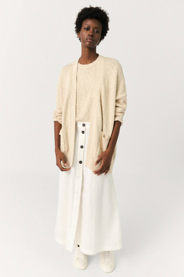Ecoalf Strick-Cardigan ROSE in Natur
