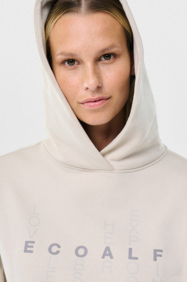 Ecoalf Hoodie OBSERVE in Sand