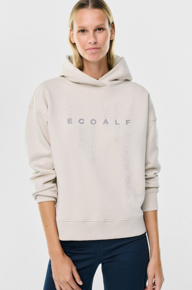 Ecoalf Hoodie OBSERVE in Sand