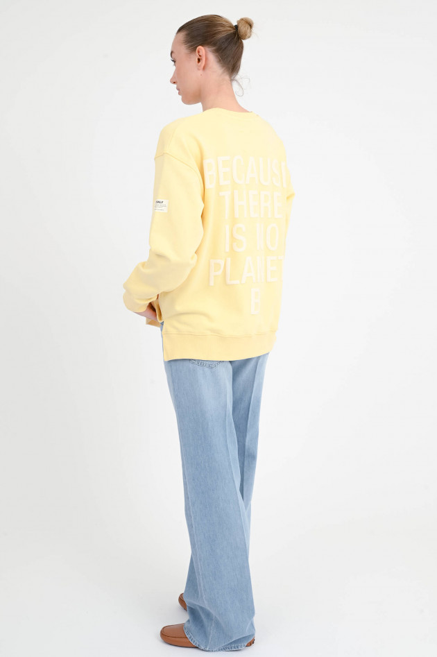 Ecoalf Sweatshirt STORM in Butteryellow