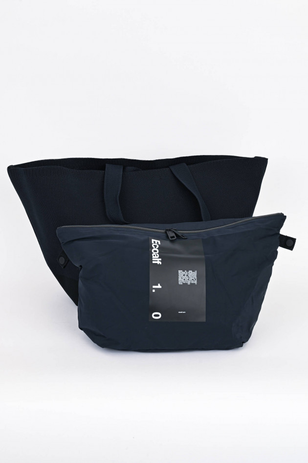 Ecoalf Nachhaltiger Shopper SPOO in Navy