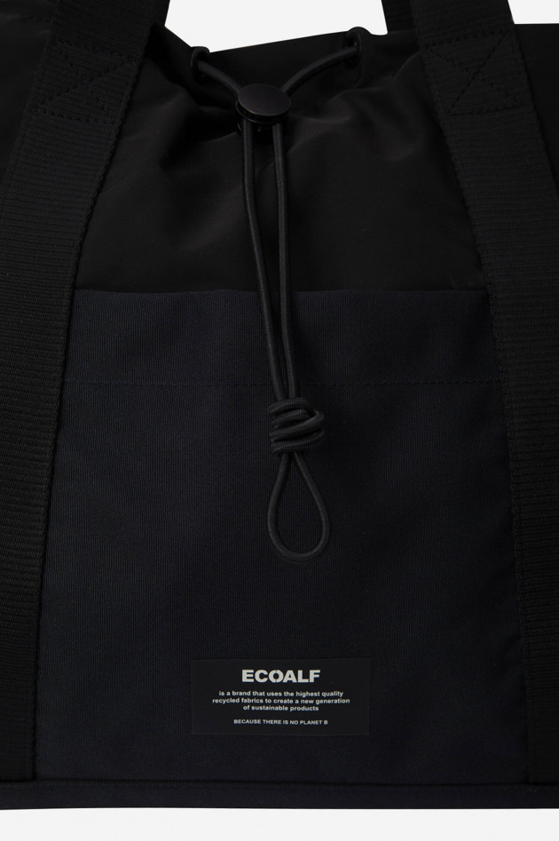 Ecoalf Nachhaltige XL-Bag CLAUDIA in Schwarz