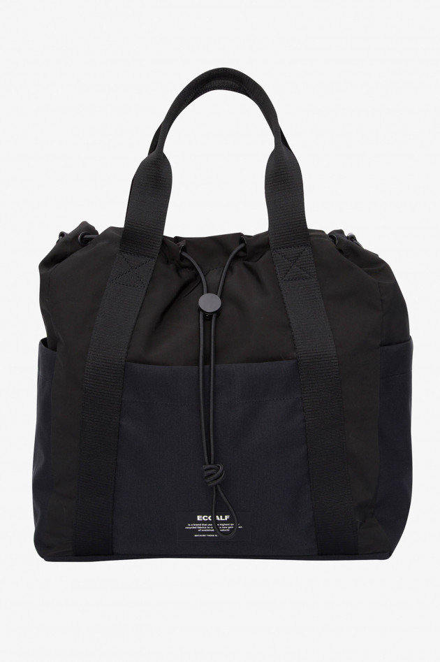 Ecoalf Nachhaltige XL-Bag CLAUDIA in Schwarz