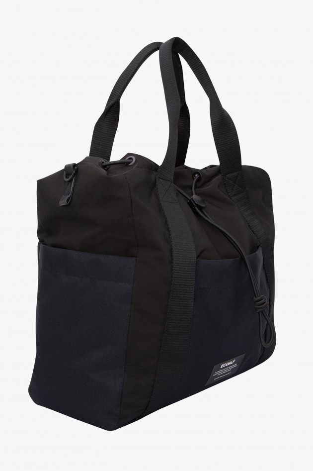 Ecoalf Nachhaltige XL-Bag CLAUDIA in Schwarz