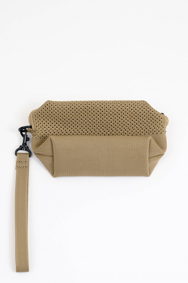 Ecoalf Clutch OCEAN TIKA in hellem Khaki