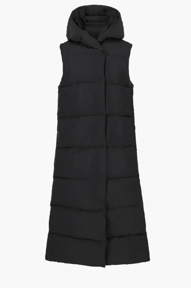 Ecoalf Langes Gilet ARTIALF in Anthrazit