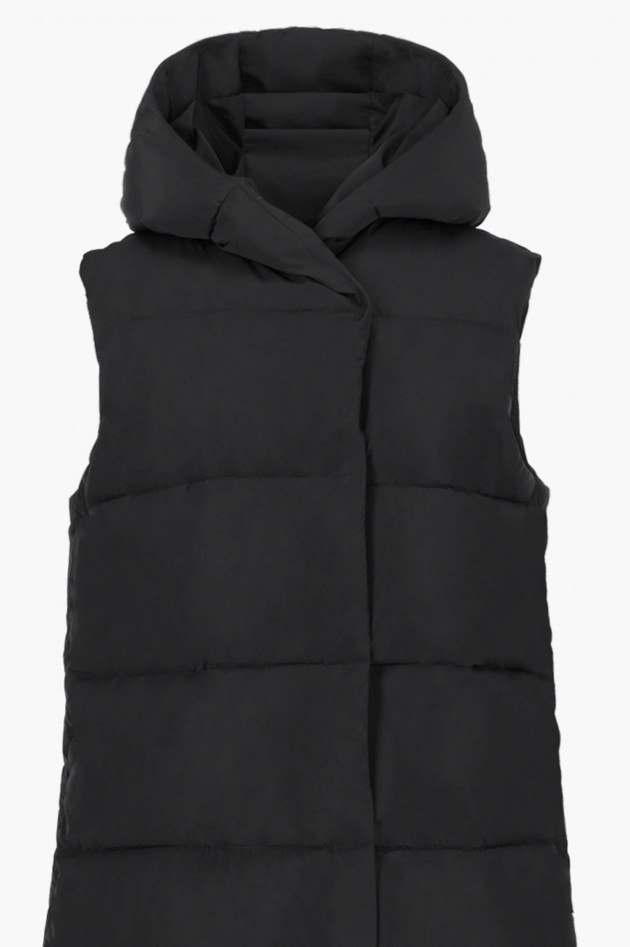 Ecoalf Langes Gilet ARTIALF in Anthrazit