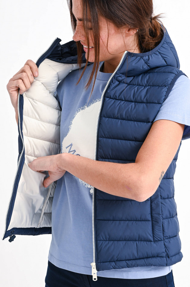 Ecoalf Leichtes Stepp-Gilet ATLALF in Indigoblau