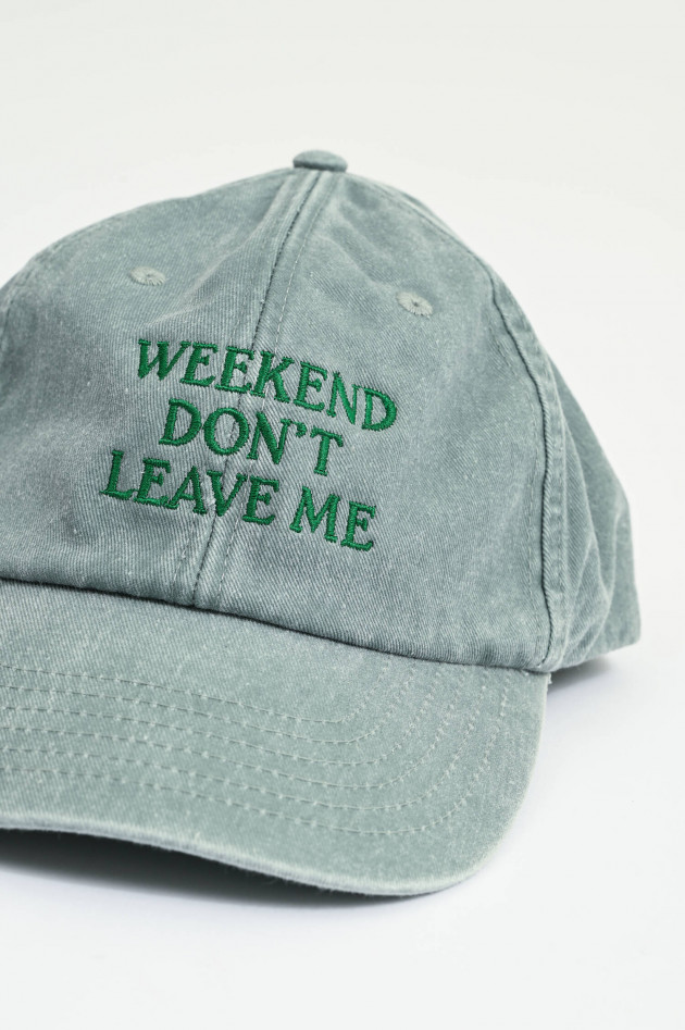 Elitè Cap WEEKEND DON'T LEAVE in Vintage Green
