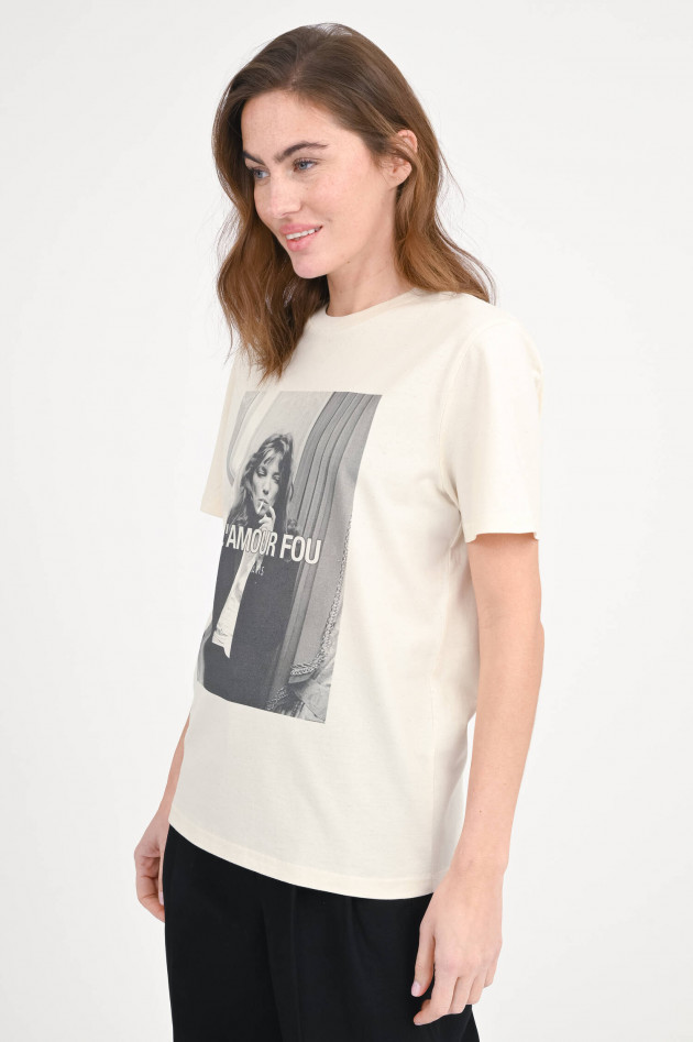 Elitè T-Shirt L' Amour Fou in Natur