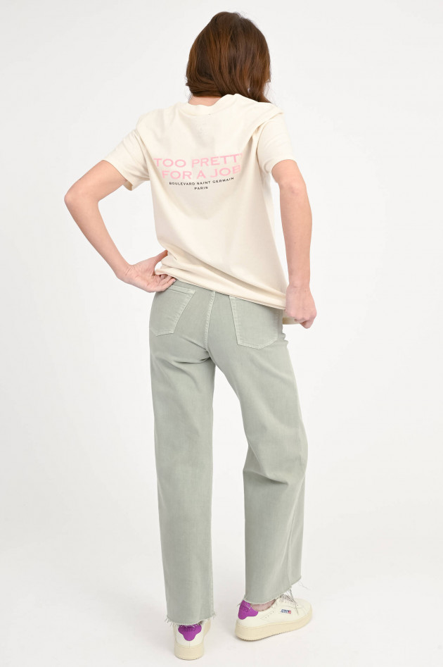 Elitè Shirt TOO PRETTY FOR A JOB in Natur