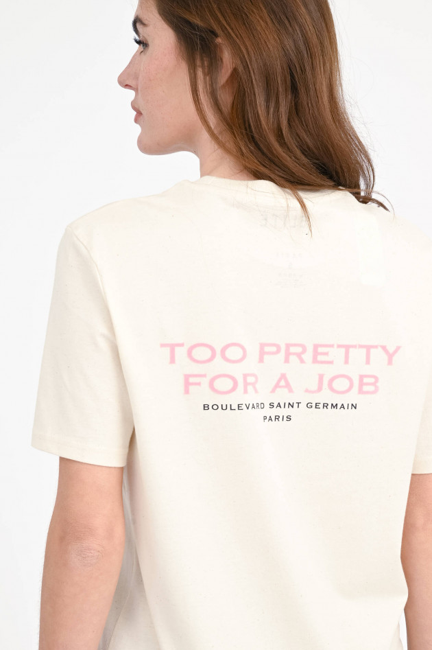 Elitè Shirt TOO PRETTY FOR A JOB in Natur