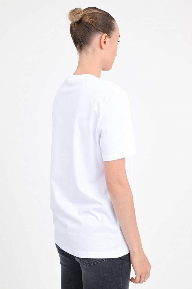 Elitè T-Shirt mit IN PARIS-Schriftzug in Weiß