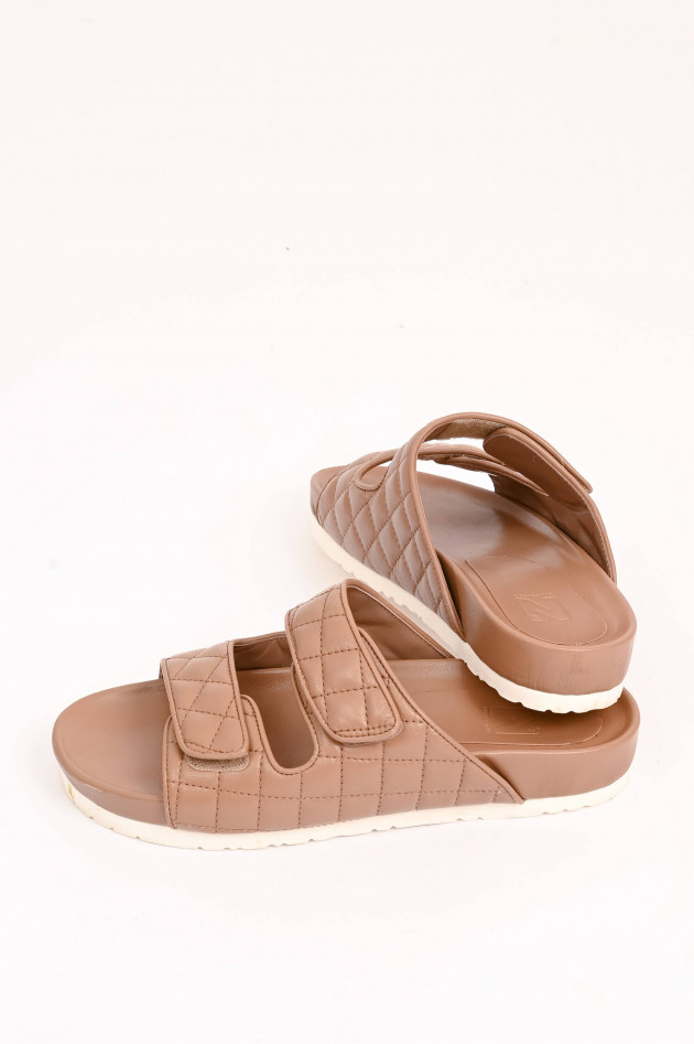 ennequadro Pantolette in Nappa Beige