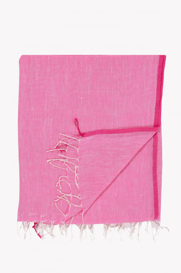 Epice Leinen-Schal in Pink