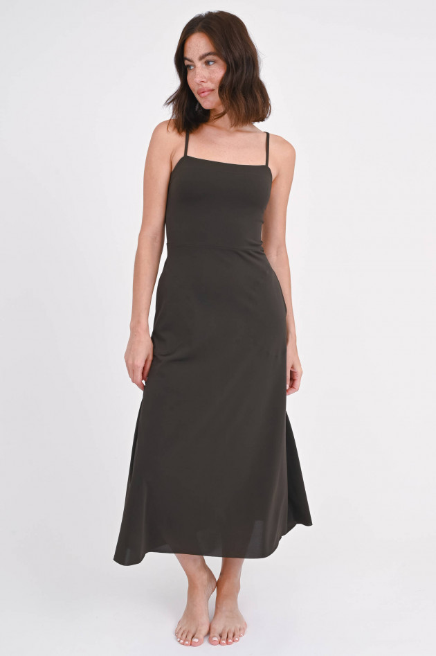 Eres Midikleid MILA in Dunkelbraun