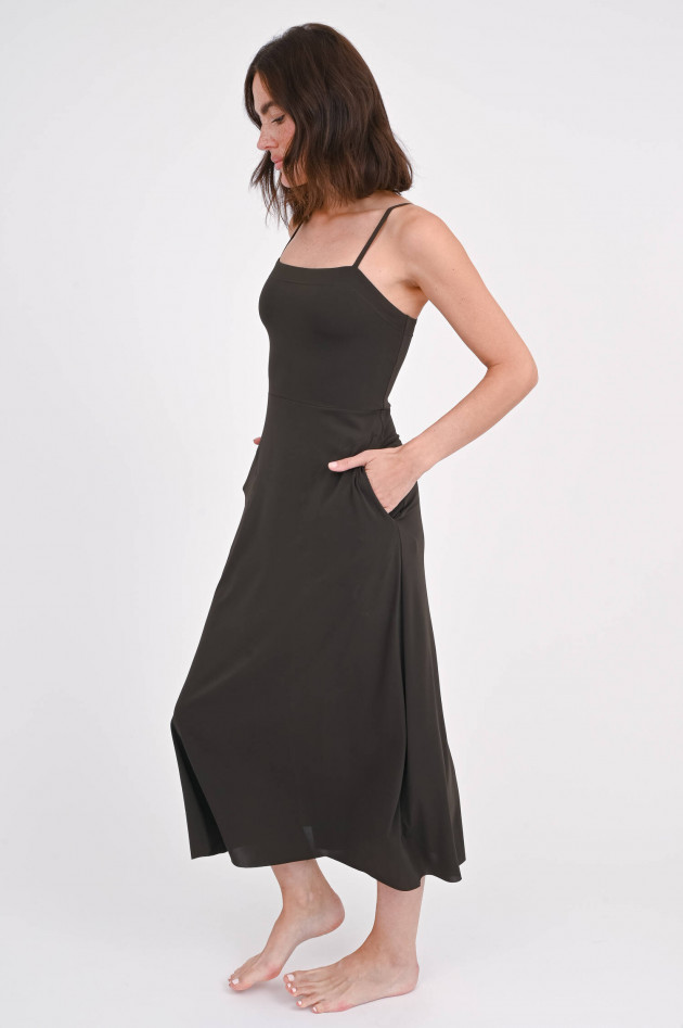 Eres Midikleid MILA in Dunkelbraun