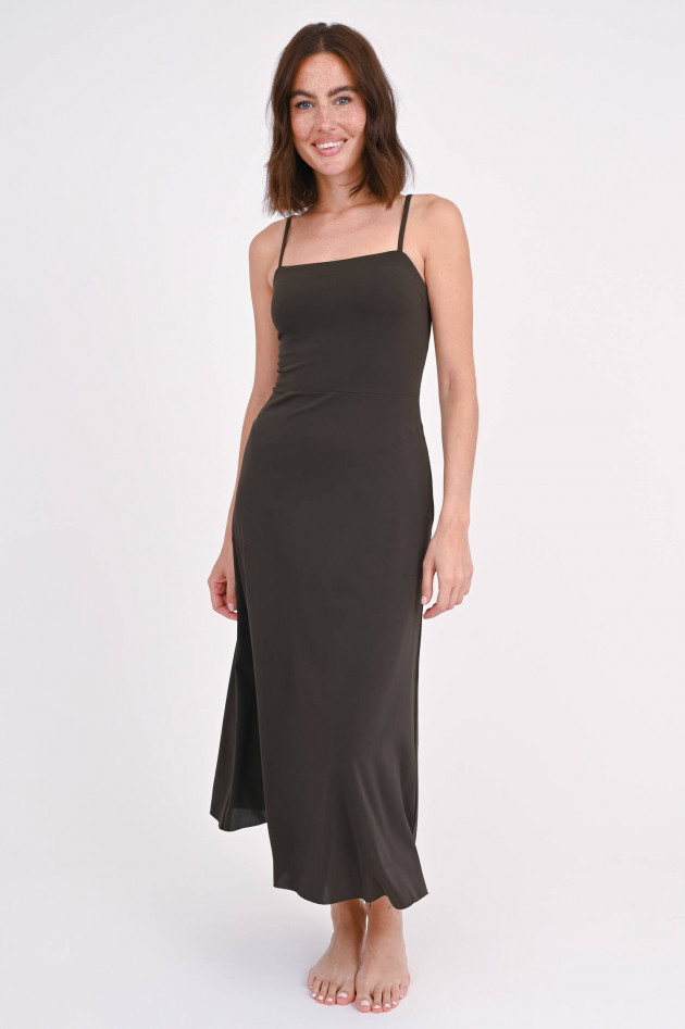 Eres Midikleid MILA in Dunkelbraun