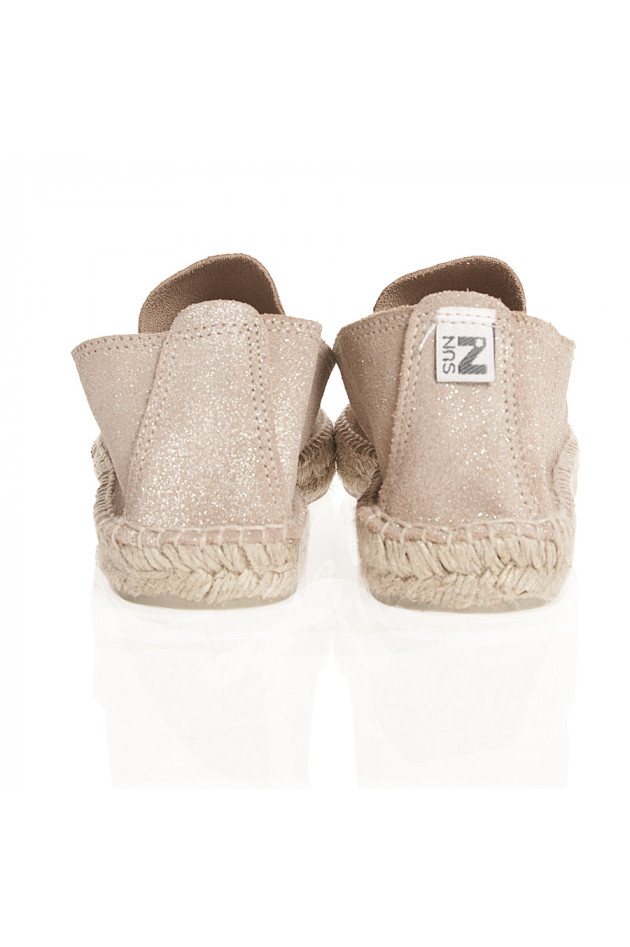 Sun Z Shoes Espandrille RAMONA in Rosé/Metallic