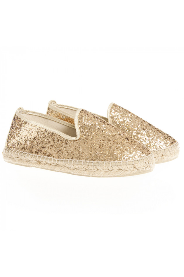 Sun N Shoes Espandrilles RAMONA in Glitter-Gold