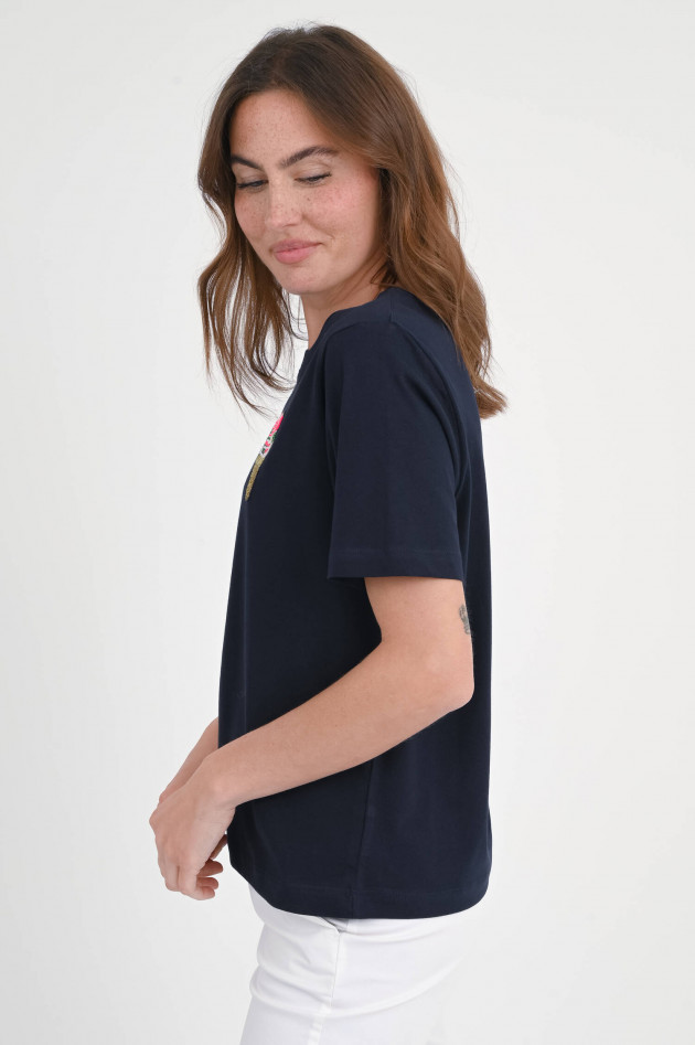 Essentiel Boxy T-Shirt HICECREAM in Navy