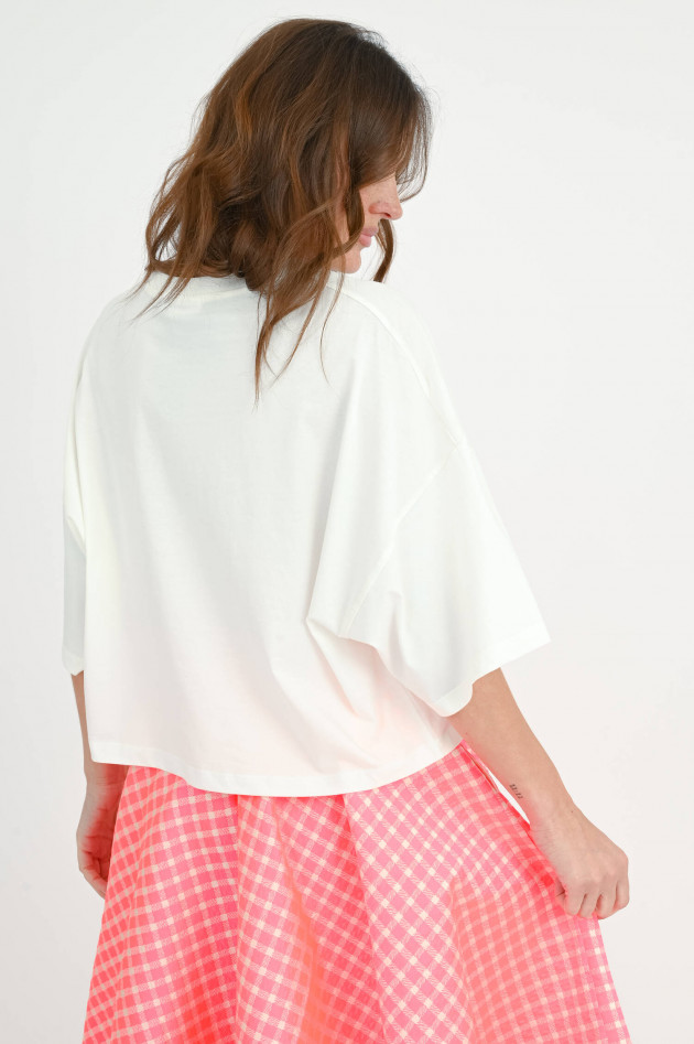 Essentiel Boxy T-Shirt HADIO in Weiß