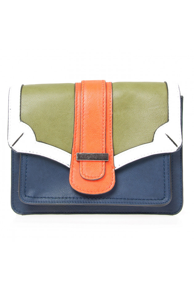 Essentiel Tasche in Blau/Orange