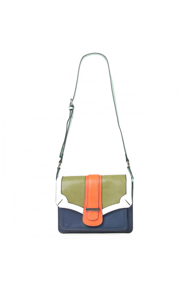 Essentiel Tasche in Blau/Orange