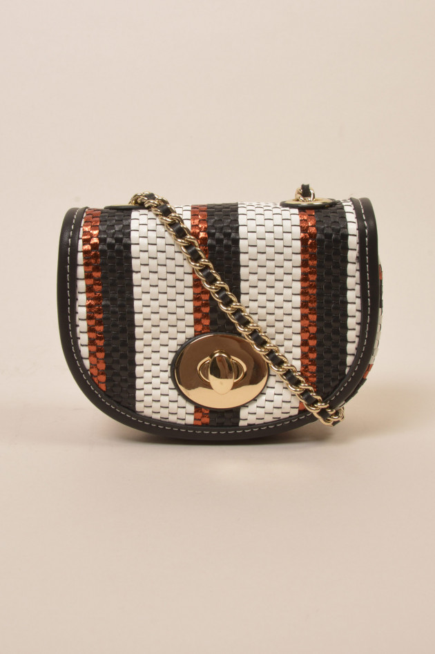 Essentiel Tasche in Weiß/Rot