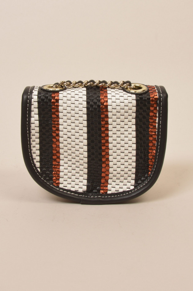 Essentiel Tasche in Weiß/Rot