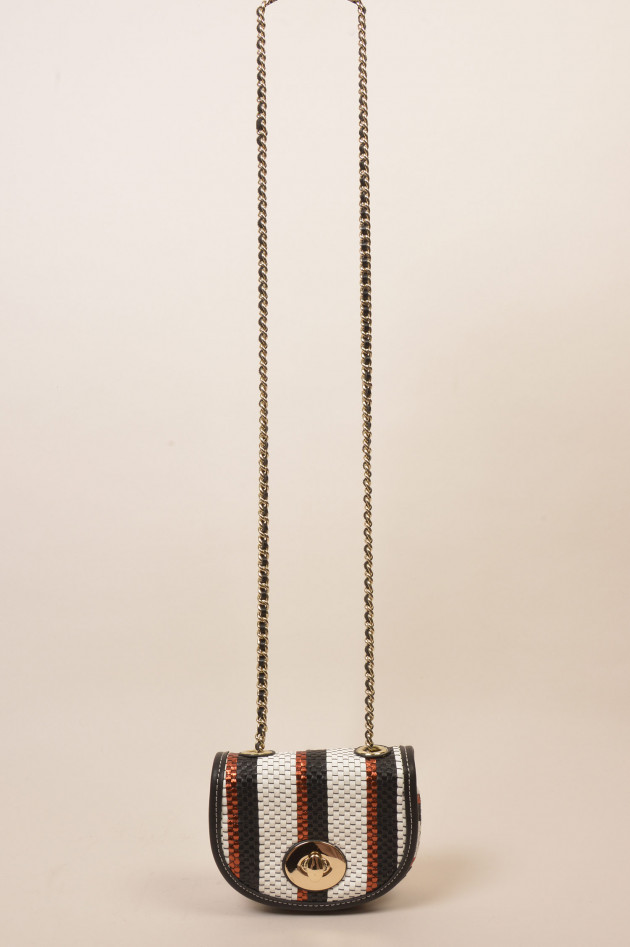 Essentiel Tasche in Weiß/Rot