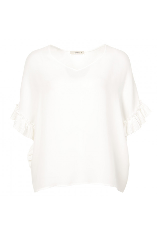 Etro Seidenbluse in Natur