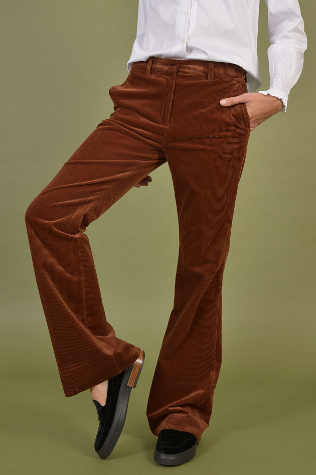 Etro Cordhose in Cognac