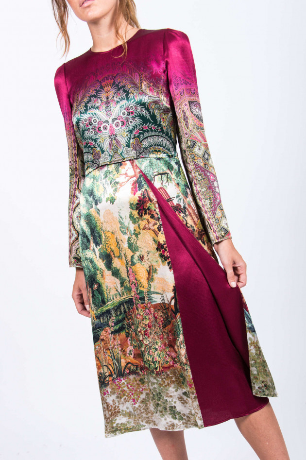 Etro Kleid mit botanischem Druck