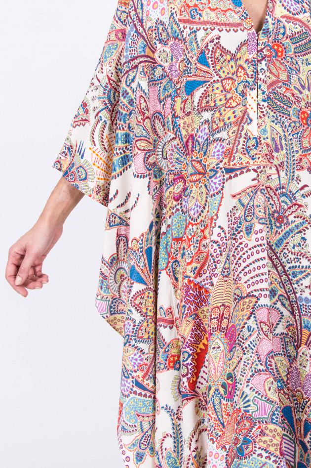 Etro Tunika-Kleid im Paisley-Design gemustert