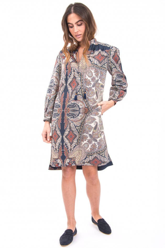 Etro Boho-Kleid mit Paisleymuster in Multicolor