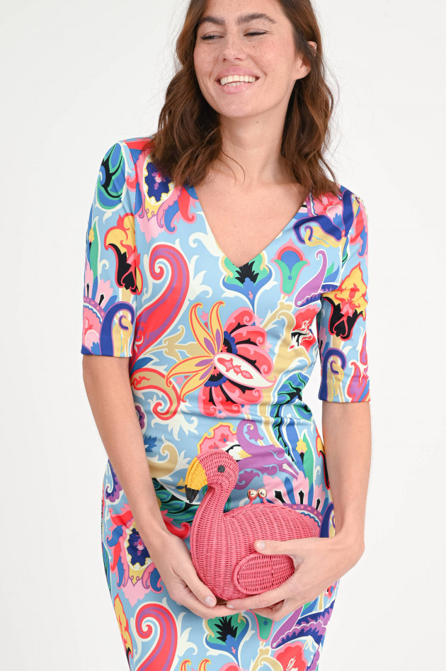 Etro Maxi-Kleid aus Viskose in Multicolor