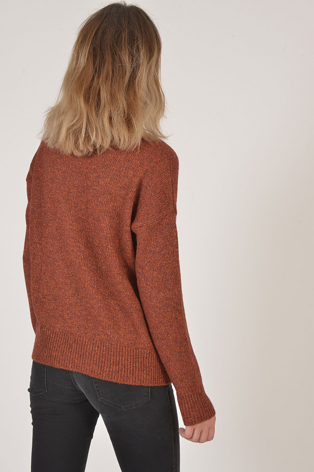 Etro Strickpullover in Cognac/Gold