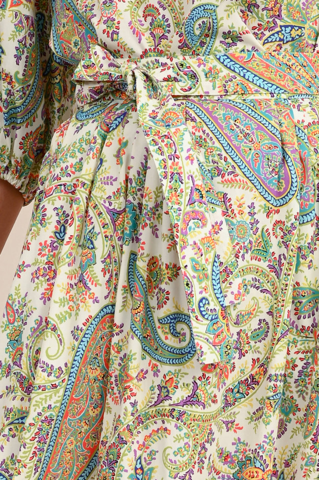 Etro Popeline-Rock in Paisly-Print Multicolour