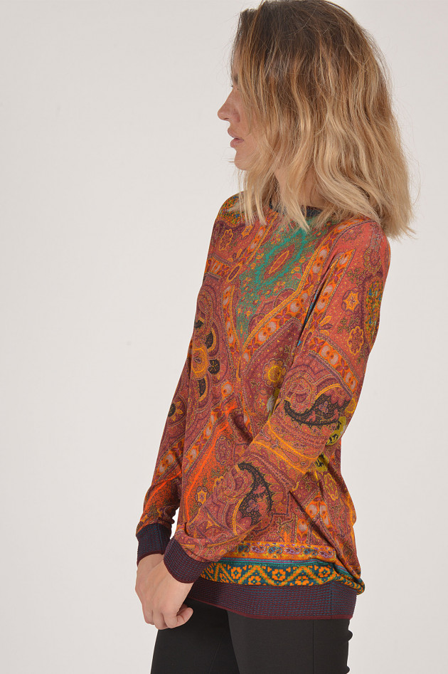 Etro Shirt gemustert in Rot