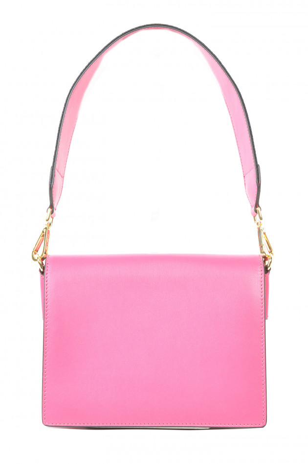 Etro Tasche mit besticktem Umhängeriemen in Pink