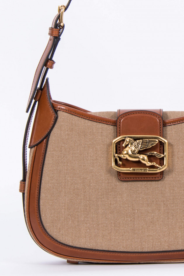 Etro Pegaso Tasche in Camel/Beige